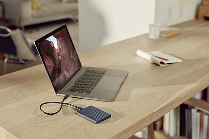 Western Digital My Passport Portable HDD For Mac 5TB Blue