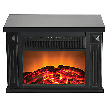 Warm House Zurich Tabletop Retro Electric Fireplace - Indoor - 996.44 W - Tabletop, Desktop