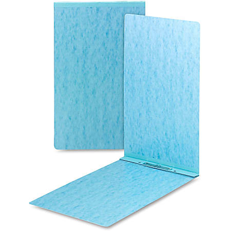 Smead PressGuard® Report Covers - Legal - 8 1/2" x 14" Sheet Size - 500 Sheet Capacity - Prong Fastener - 2" Fastener Capacity for Folder - 20 pt. Folder Thickness - Pressguard - Blue - Recycled - 1 Each