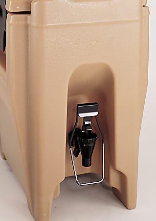 Cambro Camtainer Easy Serve Dispenser, Silver