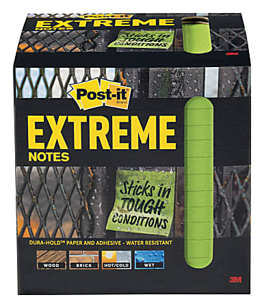 Post it Notes Extreme Notes 540 Total Notes Pack Of 12 Pads 3 x 3