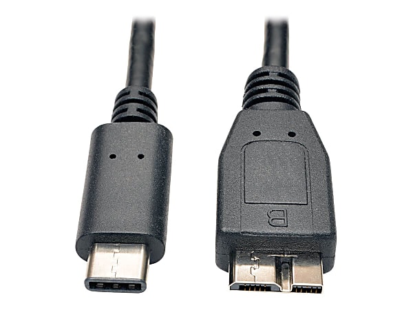 Tripp Lite USB 3.1 Gen 2 10GBps Cable, 3', Black, U426-003-G2