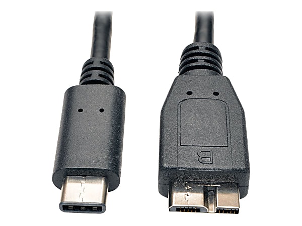 Tripp Lite USB 3.1 Gen 2 10GBps Cable, 3', Black, U426-003-G2
