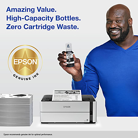 Epson 532 EcoFit Black High Yield Ink Bottle T532120 S - Office Depot