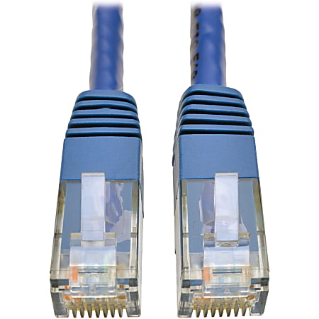 Tripp Lite Cat6 Gigabit Molded Patch Cable (RJ45 M/M), Blue, 5 ft - First End: 1x RJ-45 Male Network - N200005BL