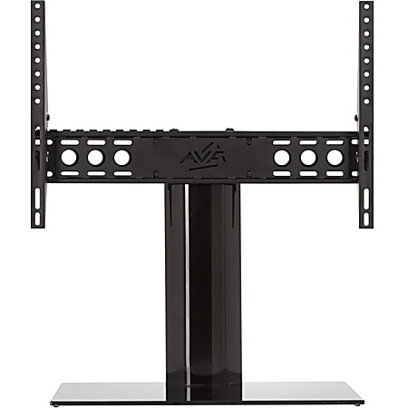 AVF B601BB-A: Adjustable Tilt Universal Table Top Stand/Base - Up to 65" Screen Support - 99.21 lb Load Capacity - Desktop, Tabletop - Black