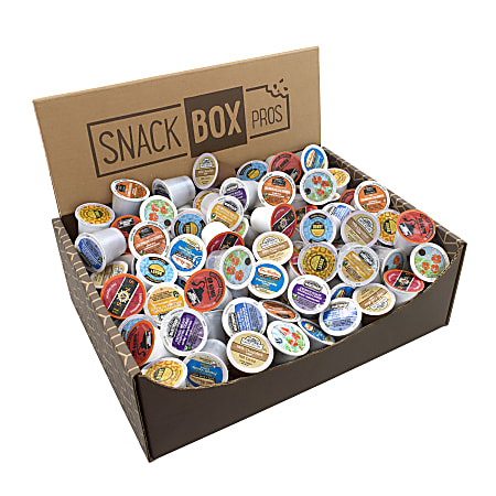 Snack Carton Pros Single-Serve Coffee K-Cup®, Variety Pack,