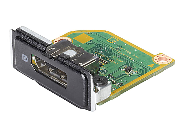 HP Flex IO V2 Card - DisplayPort port - promo - for HP Z1 G8, Z1 G9; Elite 600 G9, 800 G9; EliteDesk 80X G8; Pro 400 G9; ProDesk 405 G8