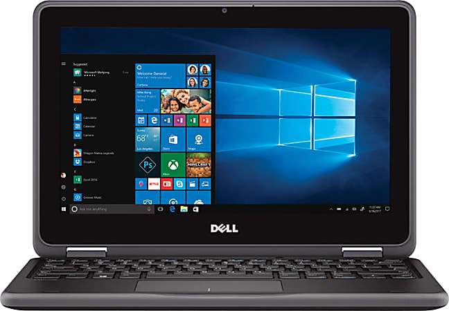 Dell™ Latitude 3189 Refurbished Laptop, 11.6" Touch Screen, Intel® Pentium®, 4GB Memory, 256GB Solid State Drive, Windows® 10, OD5-33256