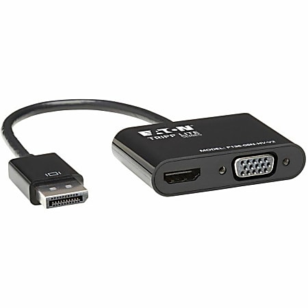 Tripp Lite DisplayPort To HDMI VGA Adapter
