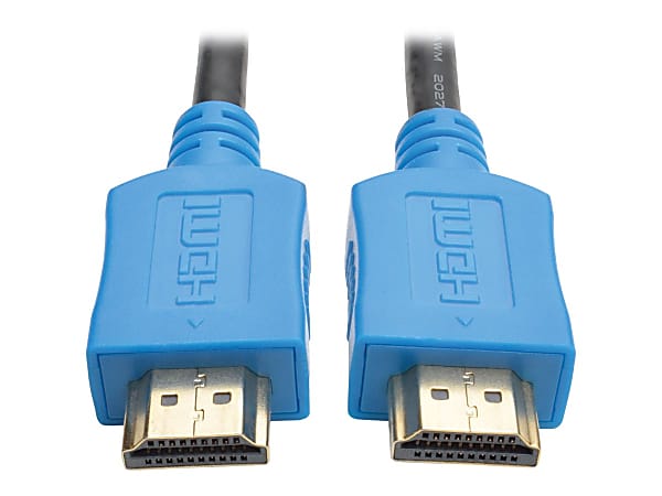 Tripp Lite High-Speed HDMI Cable Digital, 10', Blue