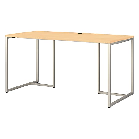kathy ireland® Office by Bush Business Furniture Method Table Desk, 60"W, Natural Maple, Standard Delivery