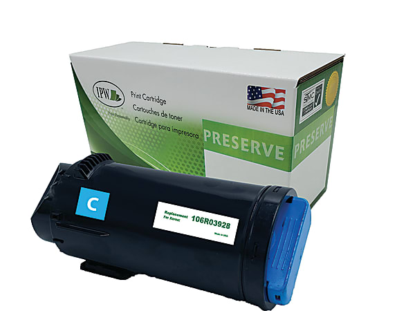 IPW Preserve Brand Remanufactured Extra High-Yield Cyan Toner Cartridge Replacement For Xerox® 106R03928, 106R03928-R-O