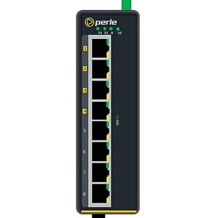 Perle IDS-108FPP-M2SC2-XT - Industrial Ethernet Switch with Power Over Ethernet - 9 Ports - 10/100Base-TX, 100Base-FX - 2 Layer Supported - Rail-mountable, Panel-mountable, Wall Mountable - 5 Year Limited Warranty