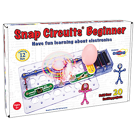 Elenco Electronics Snap Circuits Beginner Set, Multicolor