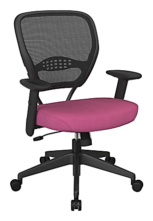 Office Star&trade; 55 Series Professional AirGrid Back Manager Office Chair, Pink
