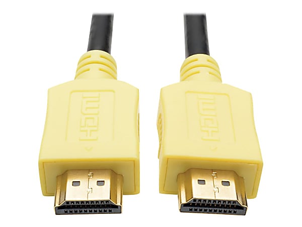 Tripp Lite High-Speed HDMI Cable, 6', Yellow