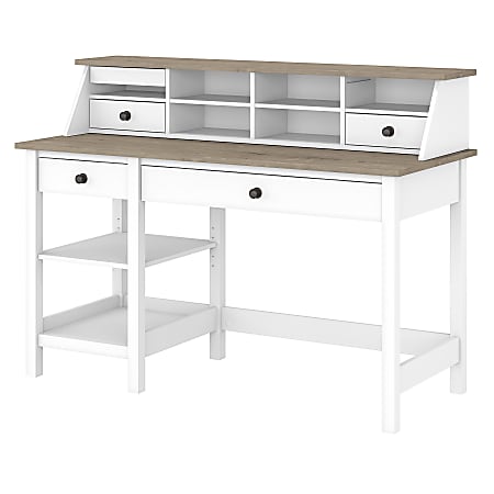 Bush Furniture Mayfield 54 W Computer Desk With Shelves And