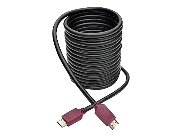 Tripp Lite Premium High-Speed HDMI Cable With Grip Connectors, 15'
