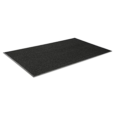 Crown Jasper Indoor/Outdoor Scraper Mat, 3' x 5', Black