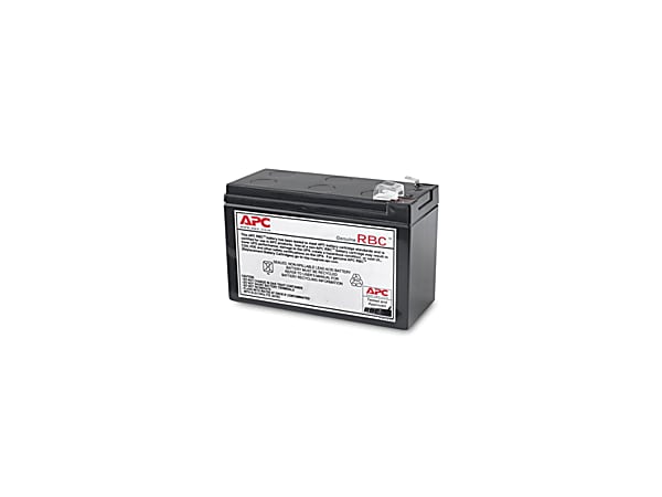 APC Replacement Battery Cartridge #110 - UPS battery - 1x battery - lead acid - black -  - APCRBC110