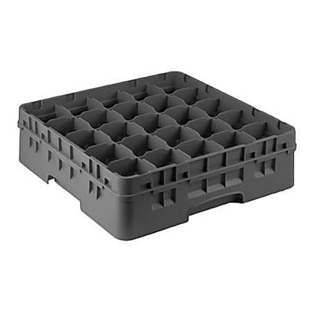 Cambro Camrack 25-Compartment Glass Rack, 6"H x 20"W