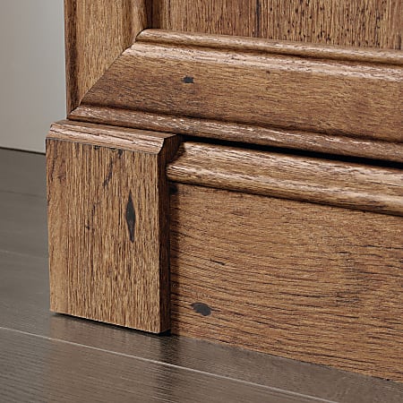 Sauder palladia vintage hot sale oak bookcase