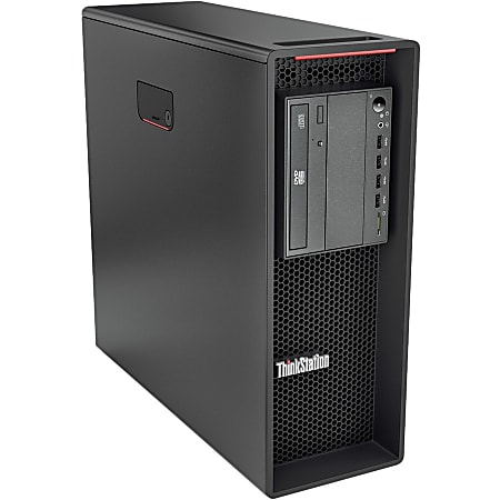 Lenovo ThinkStation P520 30BE005GUS Workstation - 1 x Intel Xeon Hexa-core (6 Core) W-2133 3.60 GHz - 16 GB DDR4 SDRAM RAM - 512 GB SSD - Windows 10 Pro 64-bit - DVD-Writer - English (US) Keyboard