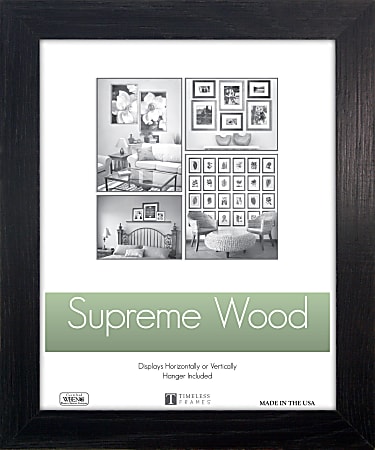 Timeless Frames® Regal Line Frame, 13”H x 10”W x 1”D, Walnut