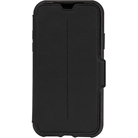 OtterBox Strada Carrying Case (Folio) Money, iPhone X, Card - Drop Resistant - Leather, Metal Latch, Polycarbonate Shell