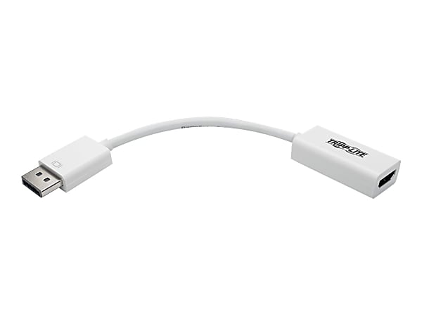 Tripp Lite DisplayPort To HDMI 2.0 Active Adapter, 6"