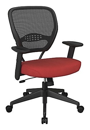 Office Star&trade; 55 Series Professional AirGrid Back Manager Office Chair, Red