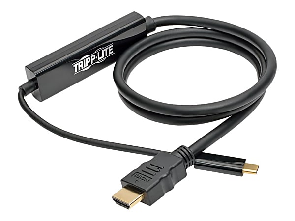 Tripp Lite U444-003-H 3' USB-C to HDMI Adapter Cable Converter UHD 4K