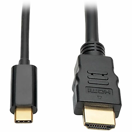 Tripp Lite by Eaton USB C to HDMI Adapter Cable Converter UHD Ultra High Definition 4K x 2K @ 30Hz M/M USB Type C, US - U444003H
