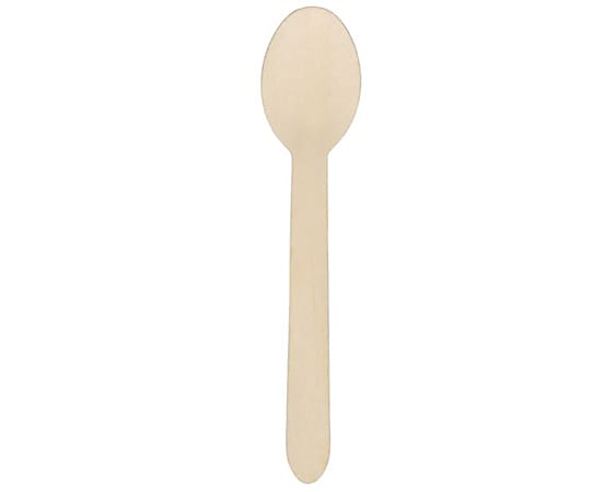 CUTLERY, WOOD SPOON,CASE-1000