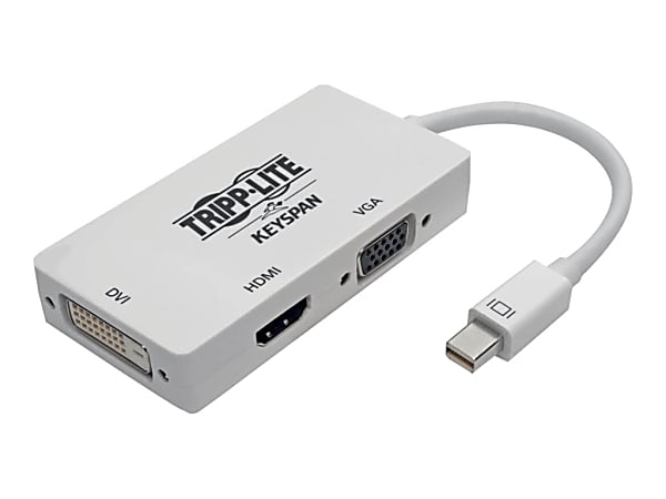 Tripp Lite Mini DisplayPort 1.2 To VGA/DVI/HDMI Converter Adapter