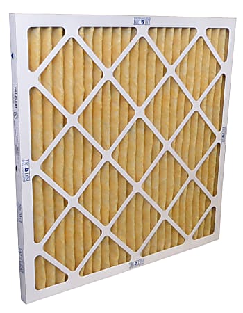 Tri-Dim Pro HVAC Pleated Air Filters, Merv 11, 20" x 24" x 1", Case Of 12