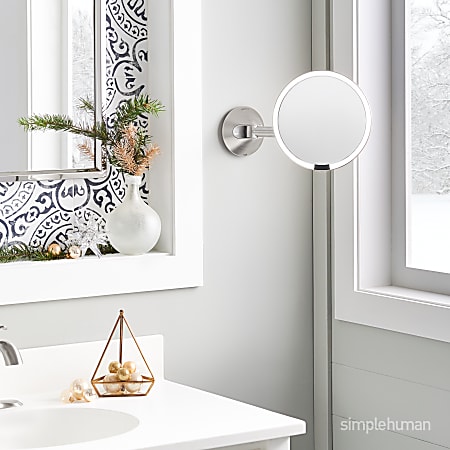Simplehuman magnifying deals mirror
