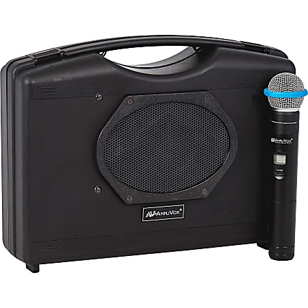 AmpliVox Wireless Handheld Audio Portable Buddy - 50 W Amplifier - Built-in Amplifier - 1 x Speakers - 4 Audio Line In - Battery Rechargeable - 200 Hour