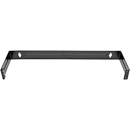 Eaton Tripp Lite Series SmartRack 1U Hinged Wall-Mount Patch Panel Bracket - Black