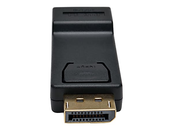 Tripp Lite DisplayPort to HDMI Adapter Converter DP to HDMI M/F - Adapter -  DisplayPort male to HDMI female - black