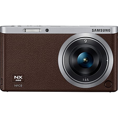 Samsung NXF1 20.5 Megapixel Mirrorless Camera with Lens - 9 mm - 27 mm - Dark Brown