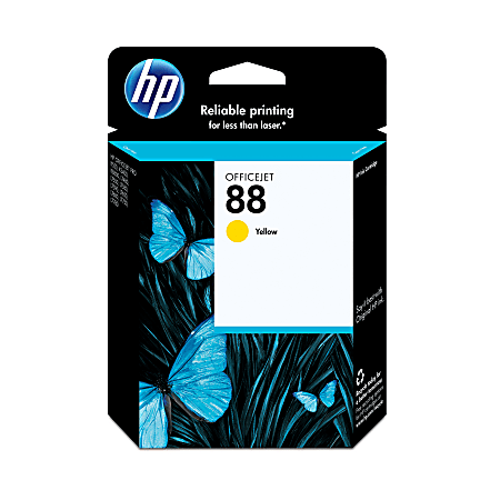 HP 88 Yellow Ink Cartridge, C9388AN