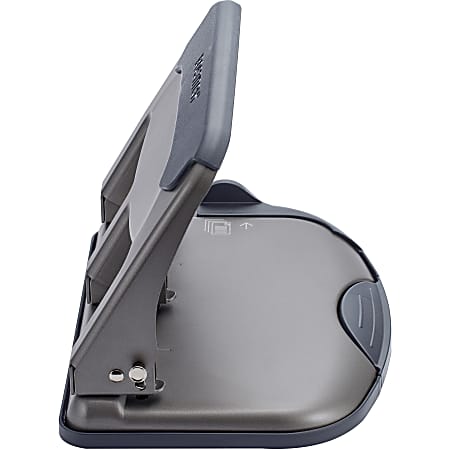 Bostitch Antimicrobial EZ Squeeze Hole Punch - 3 Punch Head(s) - 40 Sheet of 20lb Paper - 9/32 Bostitch Antimicrobial EZ Squeeze Hole Punch - 3 Punch Head(s) - 40 Sheet of 20lb Paper - 9/32