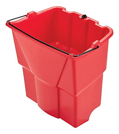 WaveBrake 2.0 Dirty Water Bucket, 18 qt, Plastic, Red WaveBrake 2.0 Dirty Water Bucket, 18 qt, Plastic, Red