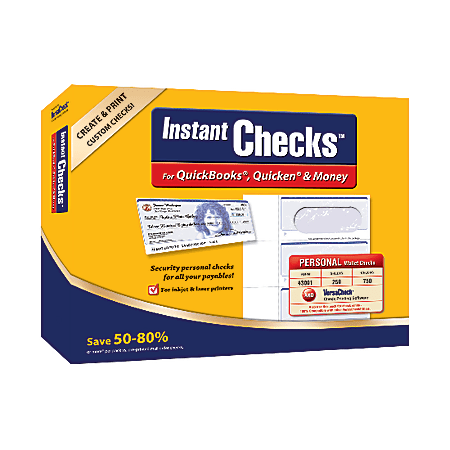VersaCheck® Instant Checks Form 3001 Personal, Download Version