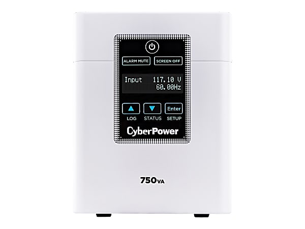 CyberPower Medical Grade M750L - UPS - AC 120 V - 600 Watt - 750 VA - 3 x battery - lead acid - 7 Ah - USB, serial - output connectors: 6