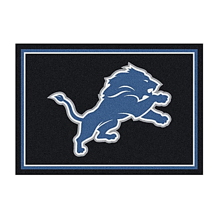 Imperial NFL Spirit Rug, 4' x 6', Detroit Lions