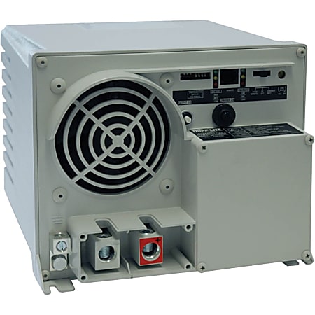 Eaton Tripp Lite Series 1250W RV Inverter/Charger 12VDC 120VAC with Built in Isobar - DC to AC power inverter + battery charger - RV1250ULHW