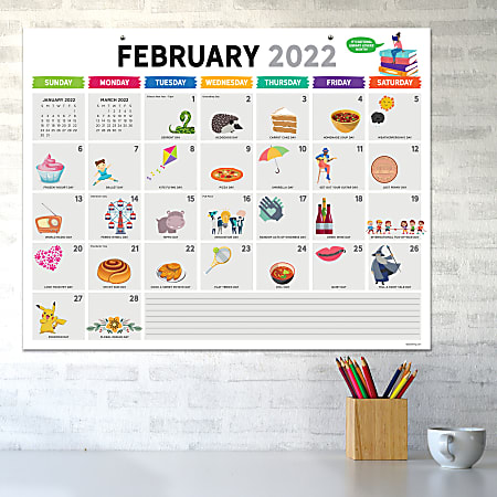 Tf Publishing Calendar Everyday Holiday 22 - Office Depot